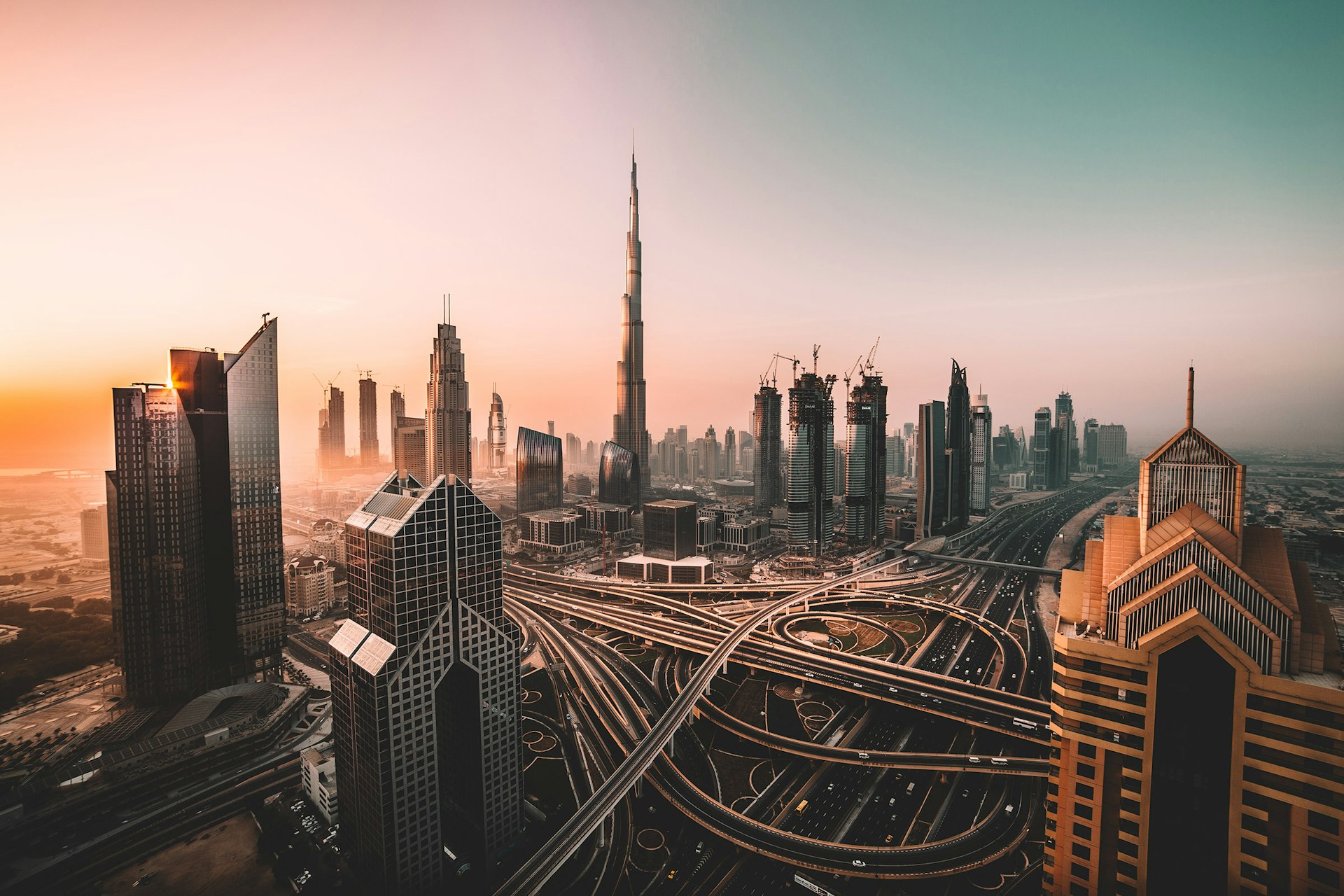 Dubai skyline, representing growth-stage UAE businesses